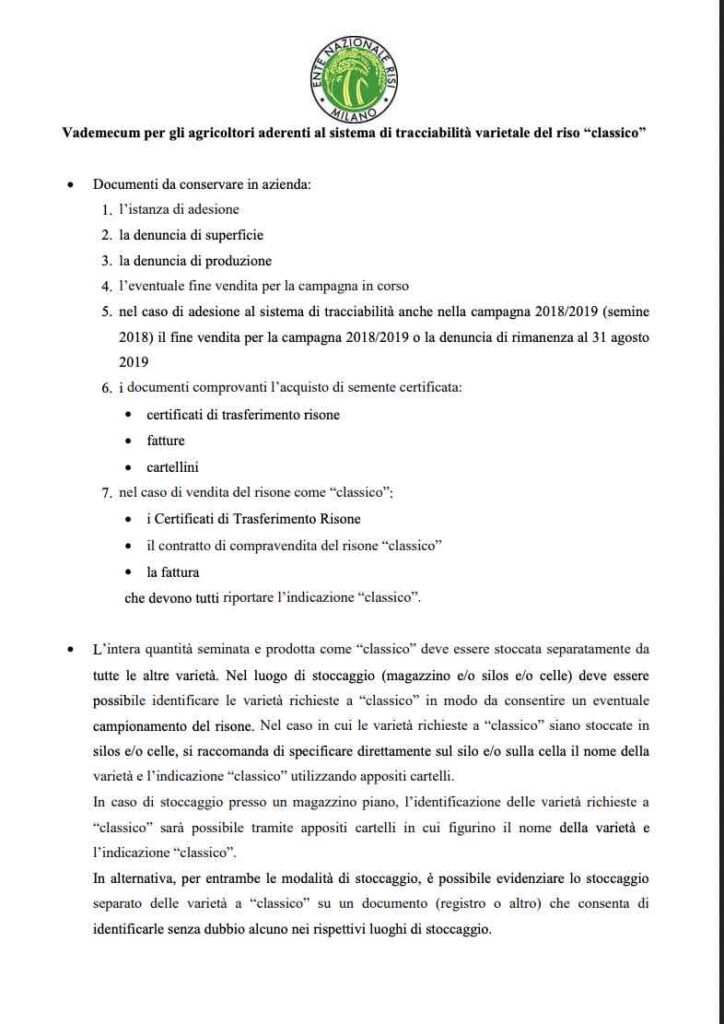 risicoltori classici