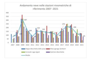 andamento neve